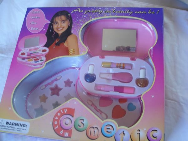 Estojo Maquiagem Infantil 3em1