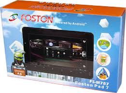 Tablet Foston - Modelo FS-M787- Pad - 3D - Capacitivo